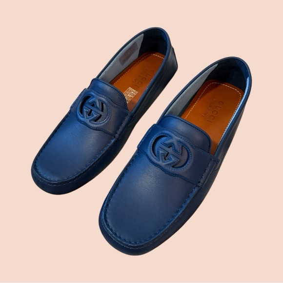 Gucci Men's Blue Drivers - Picture 1 of 4
